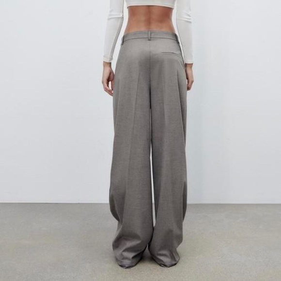 ZARA asymmetrical pants - Picture 2 of 5